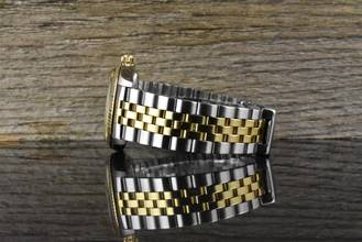 Thumbnail von Tudor Prince Oysterdate 75203 by Rolex Automatic Gold Linen Dial Tritium 1983