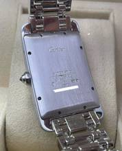 Thumbnail von Cartier Tank Américaine GM/2370 WHITEGOLD 18KT. (Factory Diamond Setting) (Men's Size) 26,5mm X 44,5mm Grande Model RARE TOP CONDITION SERVICED