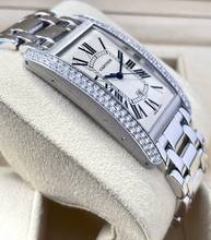 Thumbnail von Cartier Tank Américaine GM/2370 WHITEGOLD 18KT. (Factory Diamond Setting) (Men's Size) 26,5mm X 44,5mm Grande Model RARE TOP CONDITION SERVICED