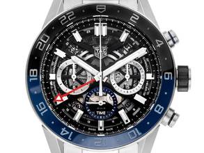 Thumbnail von TAG Heuer Carrera GMT Twin-Time Ref.CBG2A1Z.BA0658 2020 Full Set Ungetragen Vintage Carrera GMT Twin-Time