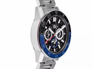 Thumbnail von TAG Heuer Carrera GMT Twin-Time Ref.CBG2A1Z.BA0658 2020 Full Set Ungetragen Vintage Carrera GMT Twin-Time