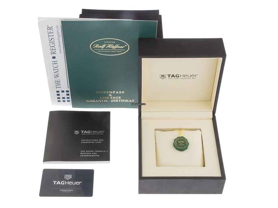  TAG Heuer Formula 1 Quarz x Senna Special Edition Ref.CAZ101AF.BA0637 2021 Full Set Ungetragen Formula 1 X Senna 