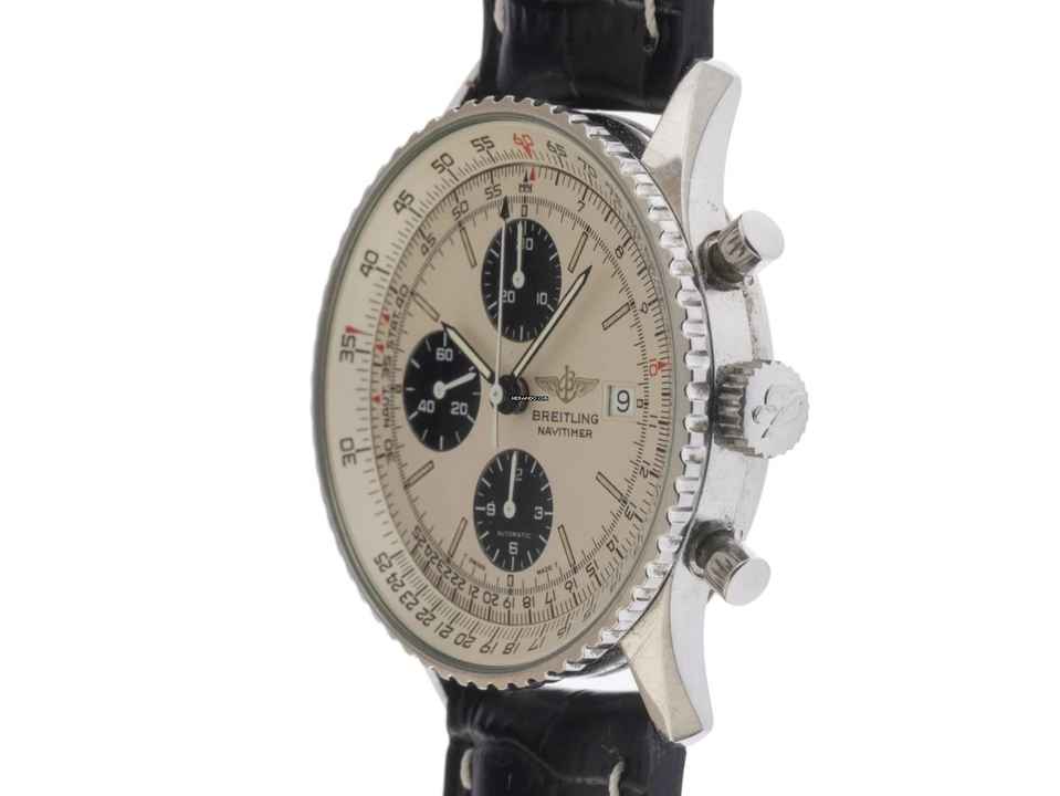  Breitling Old Navitimer Ref.81610 2005 original Box sehr gut Vintage Old Navitimer Chronograph 