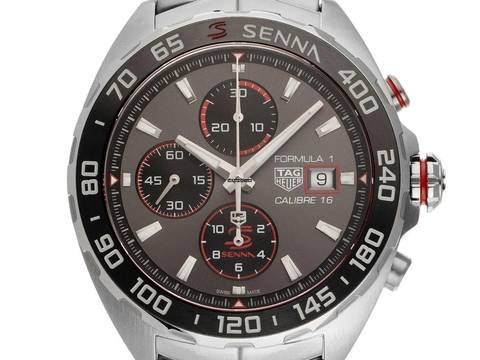  TAG Heuer Formula 1 X Senna Ref.CAZ201D.BA0633 2023 Full Set Ungetragen Formula 1 X Senna 