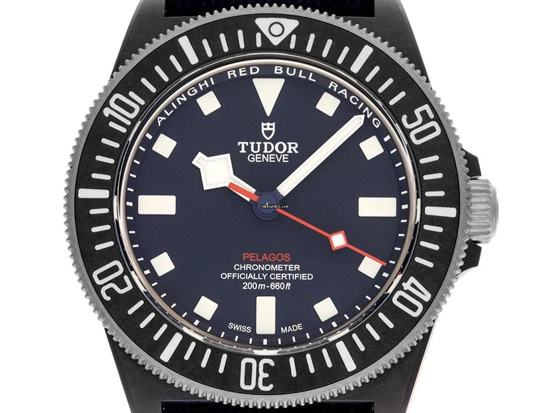  Tudor Pelagos FXD Alinghi Red Bull Racing Edition Ref.M25707KN-0001 2025 Full Set Ungetragen Pelagos FXD Alinghi Red Bull Racing Edition 