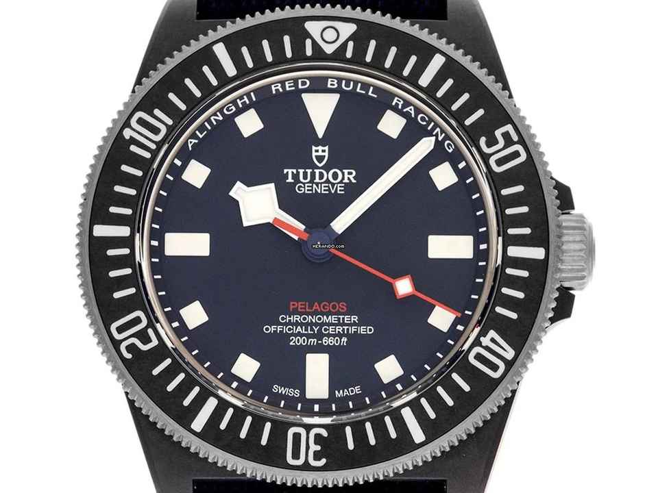  Tudor Pelagos FXD Alinghi Red Bull Racing Edition Ref.M25707KN-0001 2025 Full Set Ungetragen Pelagos FXD Alinghi Red Bull Racing Edition 