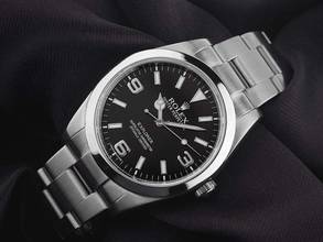 Thumbnail von Rolex Explorer I Ref.214270 2010 Box&Beschreibung wie Neu Vintage Explorer I