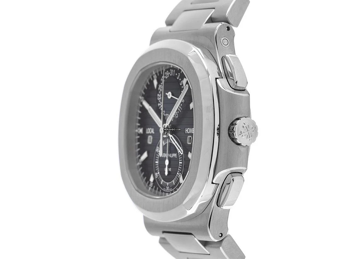 Thumbnail von Patek Philippe Nautilus Travel Time Ref.5990/1A-011 2024 Full Set Ungetragen Nautilus Travel Time