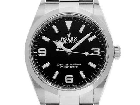  Rolex Explorer I Ref.124270 2025 Full Set Ungetragen Explorer I 