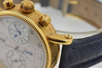 Thumbnail von Chronoswiss Chronograph Rattrapante 18k Yellow Gold CH7321 Doppelchronograph 100g