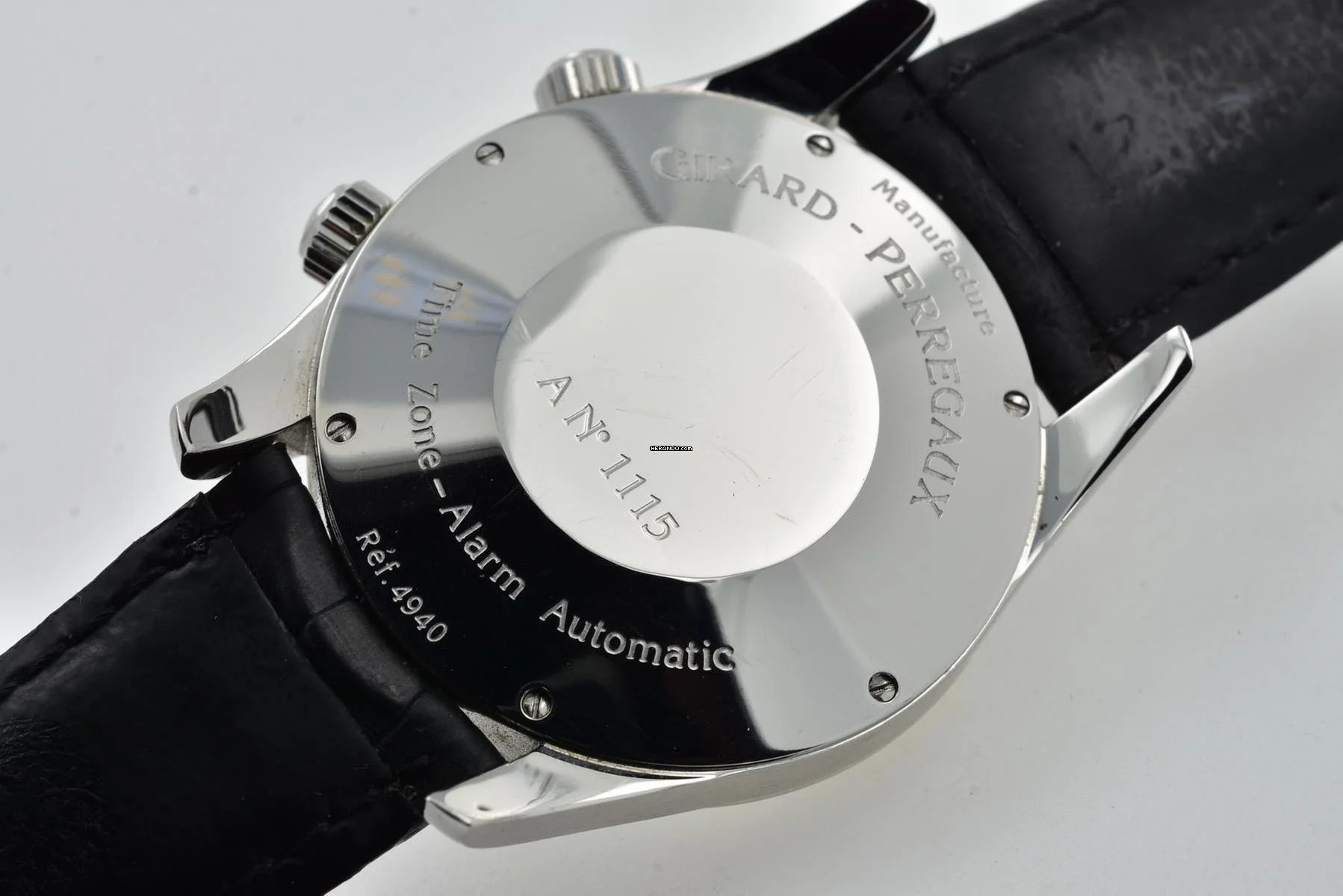 Thumbnail von Girard Perregaux Traveller II GMT Alarm 4940 Silver Dial