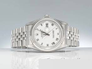Thumbnail von Rolex Datejust 36 36mm 16234 1999 Stahl Weissgold 750 Automatik Gold Date Just Stainless Steel 18kt White Gold Jubilé-band Chronometer Oyster