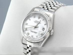 Thumbnail von Rolex Datejust 36 36mm 16234 1999 Stahl Weissgold 750 Automatik Gold Date Just Stainless Steel 18kt White Gold Jubilé-band Chronometer Oyster