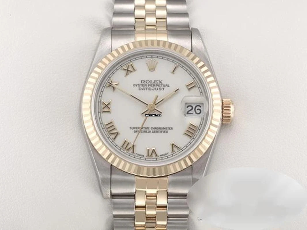 Rolex Datejust 31 Medium Stahl Gelbgold 750 Automatik Gold Stahl Stainless Steel 18kt Yellow Gold Jubilé-band Chronometer Oyster