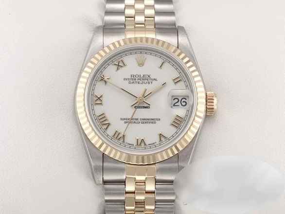  Rolex Datejust 31 Medium Stahl Gelbgold 750 Automatik Gold Stahl Stainless Steel 18kt Yellow Gold Jubilé-band Chronometer Oyster 