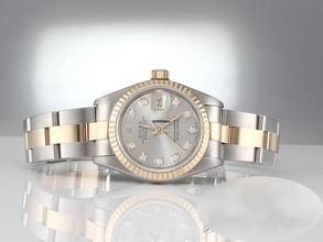 Thumbnail von Rolex Lady-Datejust Edelstahl Gelbgold 750 Diamanten Automatik Stainless Steel 18kt Yellow Gold Oyster-band Chronometer