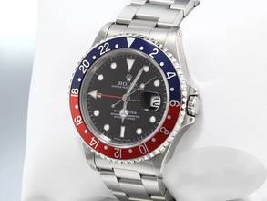 Thumbnail von Rolex GMT-Master 16700 Edelstahl Automatik Zweite Zeitzone Stahl Stainless Steel Oyster-band Chronometer Black