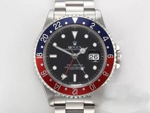 Thumbnail von Rolex GMT-Master 16700 Edelstahl Automatik Zweite Zeitzone Stahl Stainless Steel Oyster-band Chronometer Black