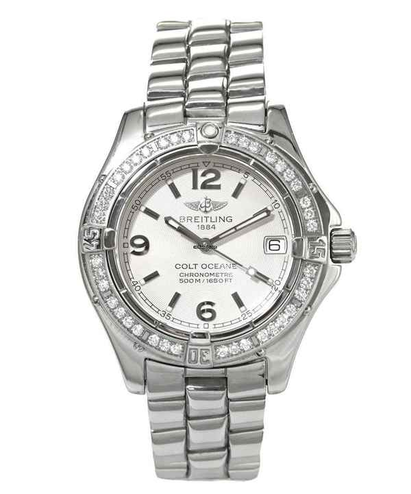  Breitling Colt Oceane Lady Diamantlünette Ref. A77350 