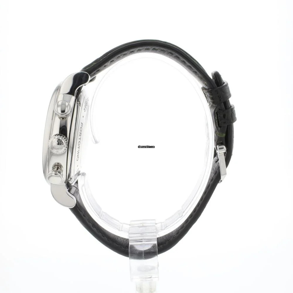  IWC Portofino Chronograph Steel Green Dial 