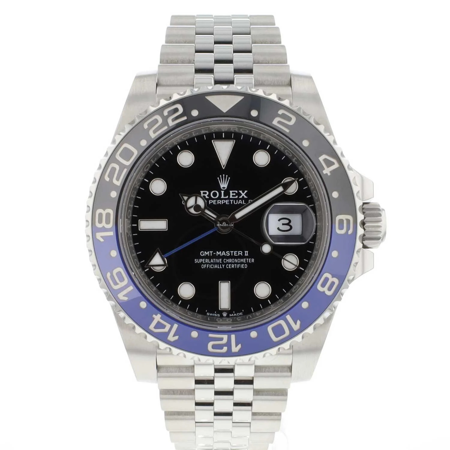  Rolex GMT-Master II 126710BLNR Jubilee 