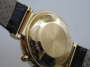 Thumbnail von IWC Da Vinci Perpetual Calendar 18 Karat Gelbgold Da Vinci Ewiger Kalender Sammler Full Set + Revision Box Papiere deutsche Anzeige