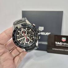 Thumbnail von TAG Heuer Carrera Calibre HEUER 01 Skeleton Cerâmica 45mm Automático Completo