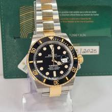 Thumbnail von Rolex Submariner Date Ouro & Aço 41mm Black Dial Automático Completo