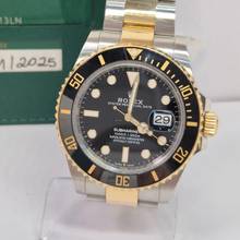 Thumbnail von Rolex Submariner Date Ouro & Aço 41mm Black Dial Automático Completo