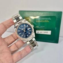 Thumbnail von Rolex Datejust 41 Ouro Branco & Aço Blue Dial Automático Completo
