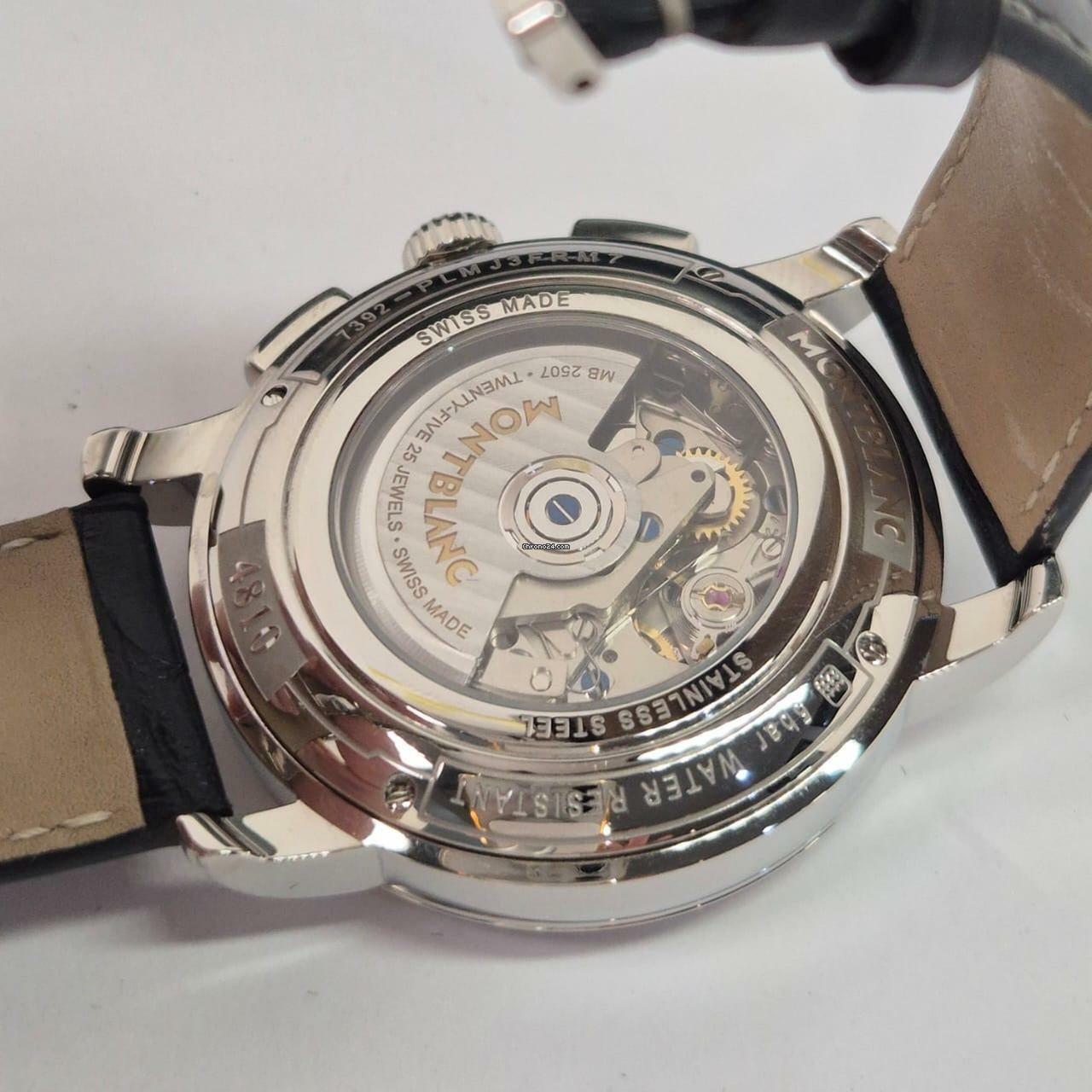 Thumbnail von Montblanc 4810 Chronograph Blue Edition 43mm Automático Completo