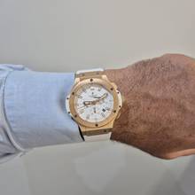 Thumbnail von Hublot Big Bang 44 mm White 44mm Evolution Ouro Rosé Automático Completo