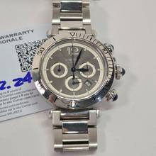 Thumbnail von Cartier Pasha Chronograph 2 pulseiras 41mm Completo