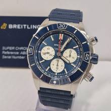 Thumbnail von Breitling Chronomat Super Chronomat B01 44mm Blue Cerâmica Automático Completo