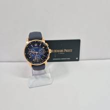 Thumbnail von Audemars Piguet Code 11.59 Chronograph Blue Sunburst Dial Ouro Rosé 41mm Completo