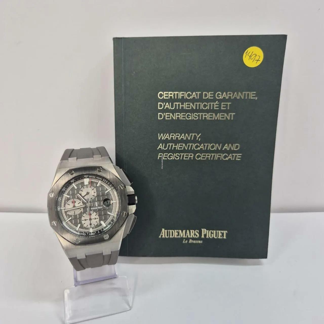  Audemars Piguet Royal Oak Offshore Chronograph Chrono Big Elephant Ceramic 44mm Completo 