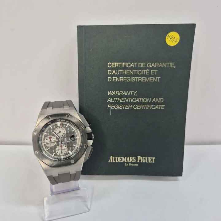  Audemars Piguet Royal Oak Offshore Chronograph Chrono Big Elephant Ceramic 44mm Completo 