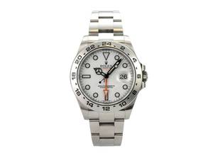 Thumbnail von Rolex Explorer II 42 Edelstahl 216570 weißes Zifferblatt