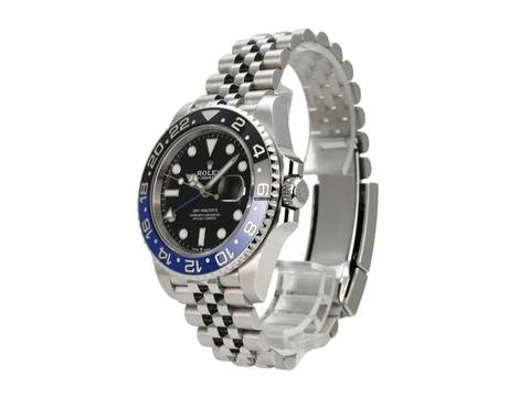  Rolex GMT-Master II Edelstahl Ref. 126710BLNR 