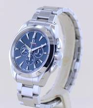Thumbnail von Omega Seamaster Aqua Terra Chronograph 44mm blue Dial Olympic B+P