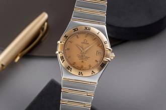 Thumbnail von Omega Constellation Stahl / Gold Automatik Herrenuhr Ref. 1302.10.00 368.1201