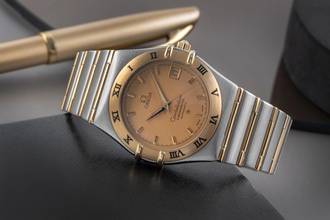 Thumbnail von Omega Constellation Stahl / Gold Automatik Herrenuhr Ref. 1302.10.00 368.1201