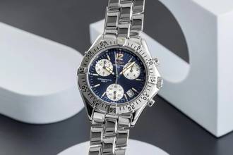 Thumbnail von Breitling Colt Chronograph Black Dial Quarz Edelstahl Herrenuhr Ref. A53035