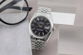 Thumbnail von Rolex Datejust 36 Stahl / Weissgold Automatik Herrenuhr Ref. 16014 Klassiker