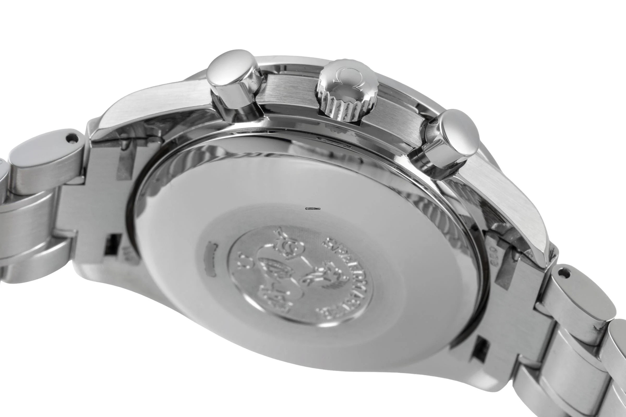 Thumbnail von Omega Speedmaster Date Black Arabic Dial Chronograph Edelstahl Ref. 3513.52.00