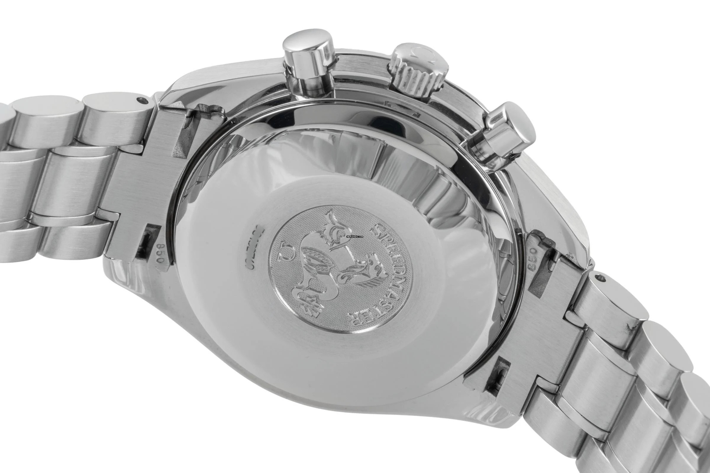 Thumbnail von Omega Speedmaster Date Black Arabic Dial Chronograph Edelstahl Ref. 3513.52.00