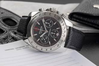 Thumbnail von Tudor Sport Chronograph Black Dial Edelstahl Chrono Automatik Ref. 20300