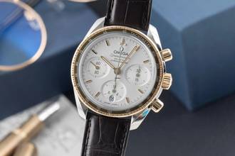 Thumbnail von Omega Speedmaster 38 Chronograph Stahl / Gold Ref. 324.23.38.50.02.001