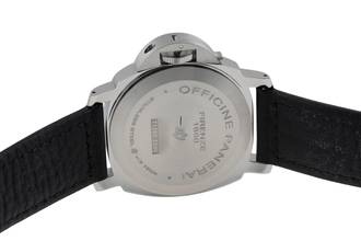 Thumbnail von Panerai Luminor Base Logo Stahl Handaufzug Herrenuhr Ref. PAM01000 B&P 2017