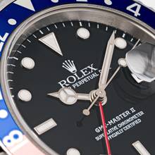 Thumbnail von Rolex GMT-Master II Pepsi – 16710 – like NEW – 2003